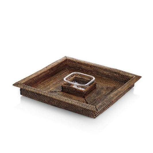 Square Chip and Dip with insert