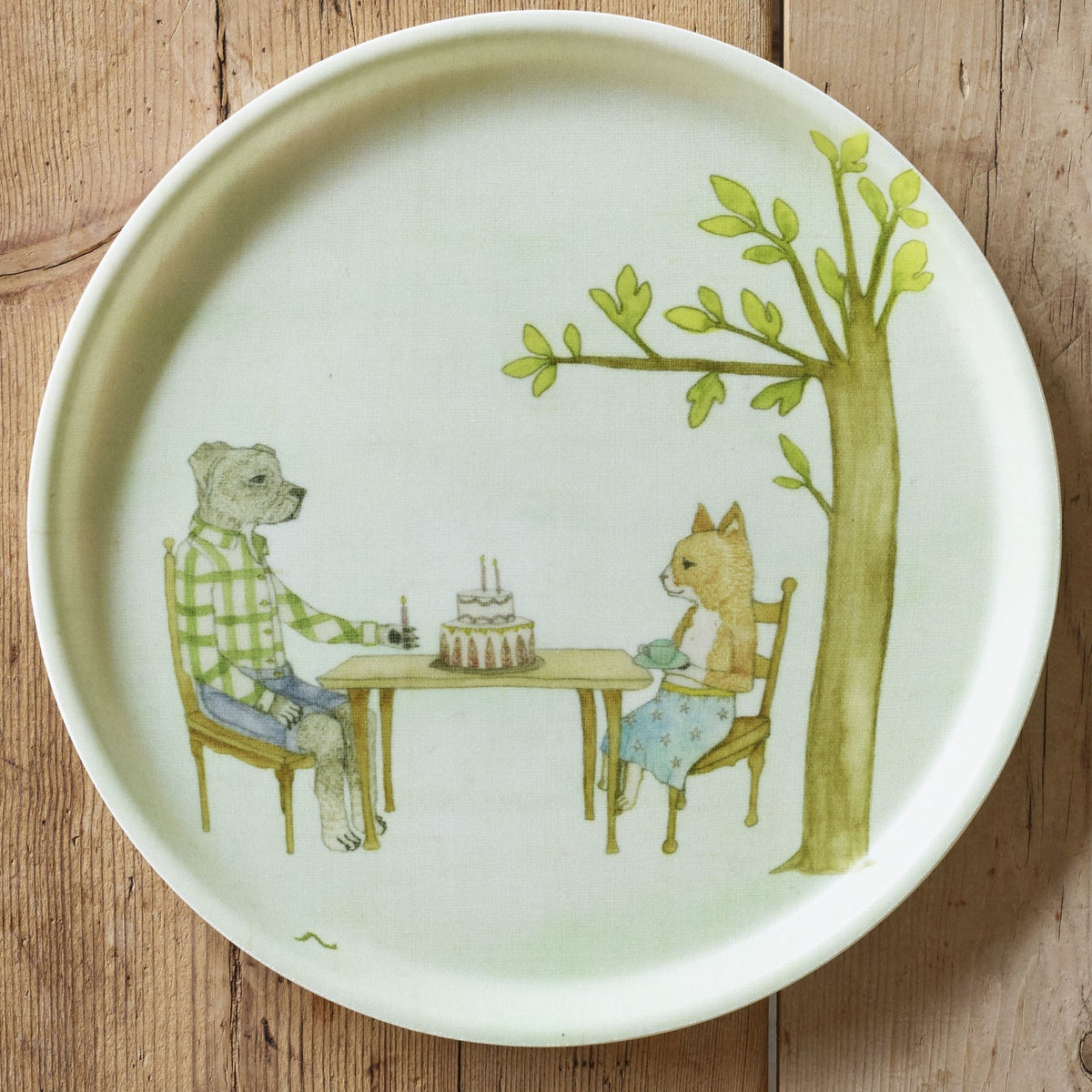 Forest - round tray