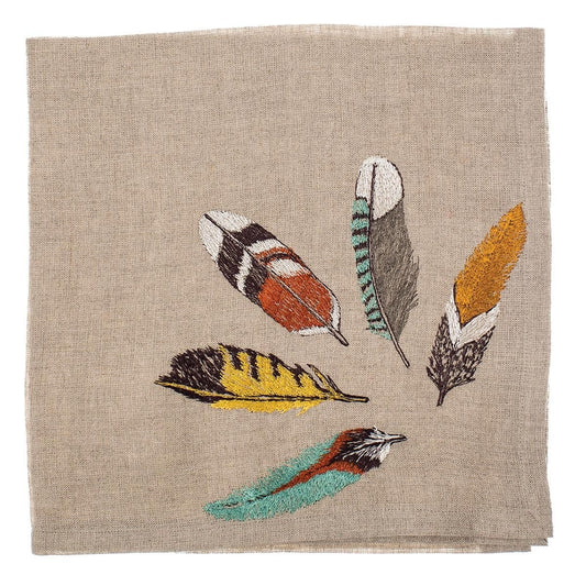 Napkin 20x20 Feather Fan