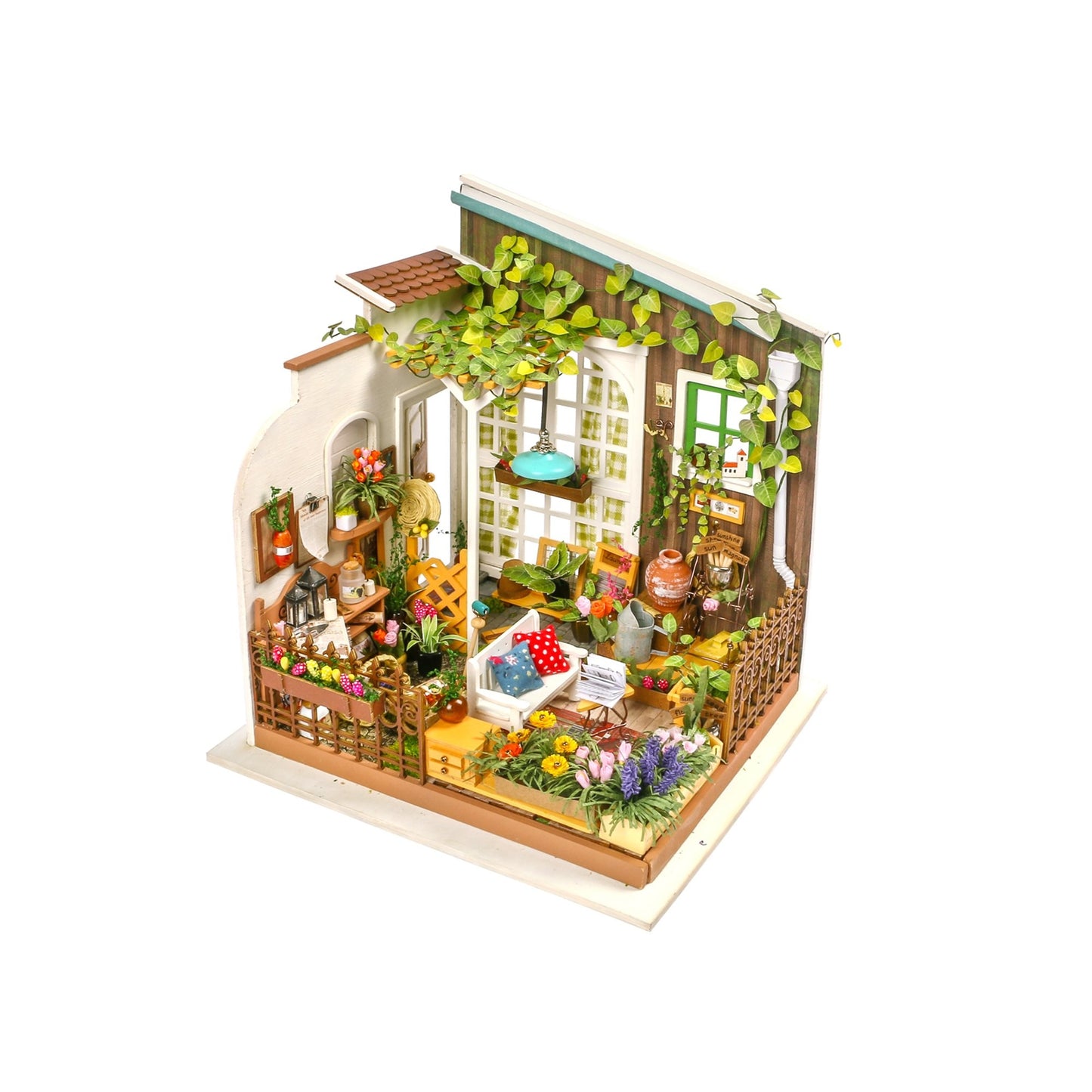 Miller's Garden DIY Miniature Dollhouse Kit