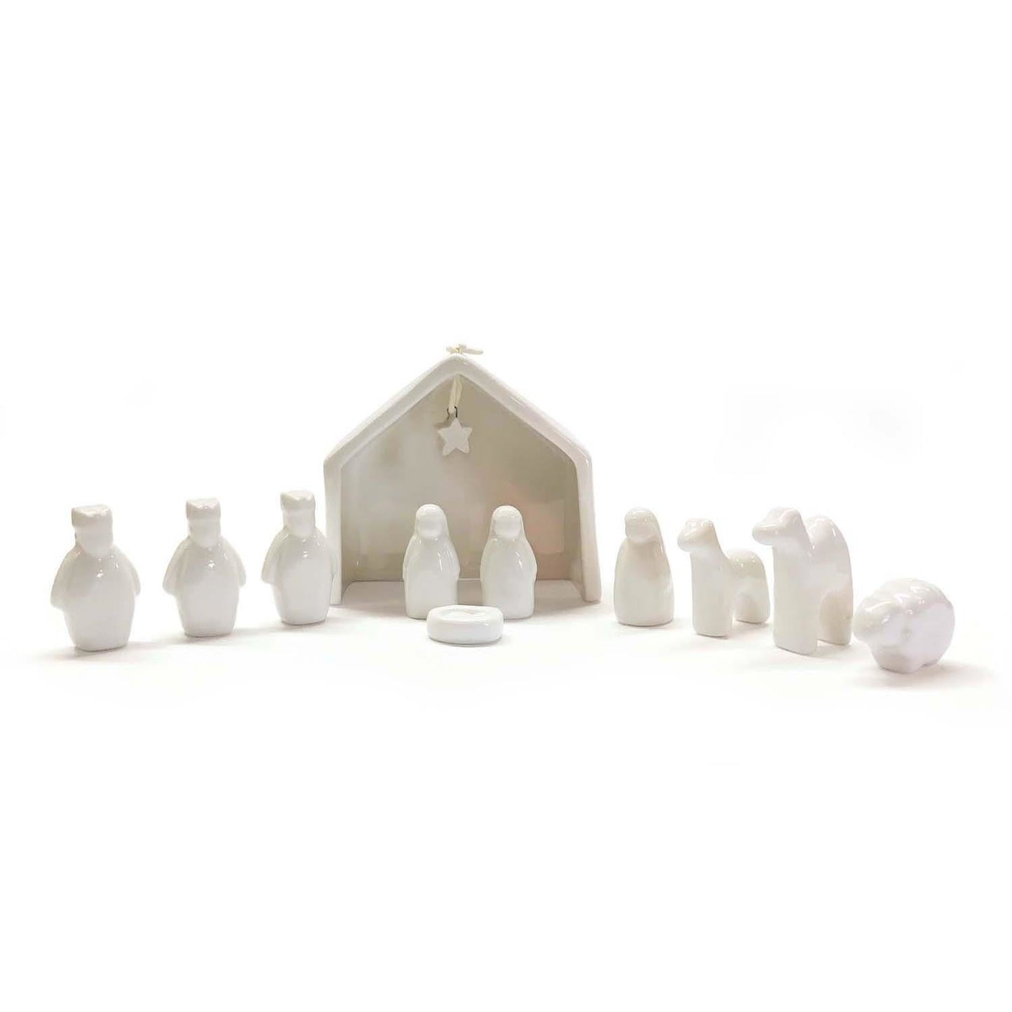 11Pc Miniature Nativity Set