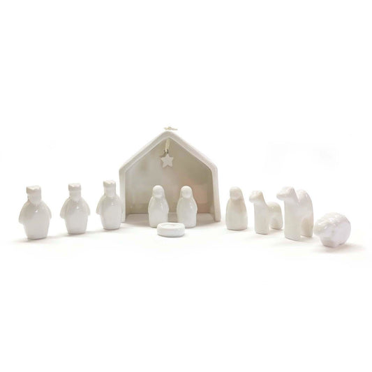 11Pc Miniature Nativity Set