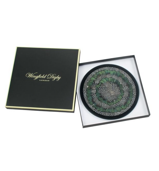 Guinea Fowl and Green Pheasant Placemats - Set of 2