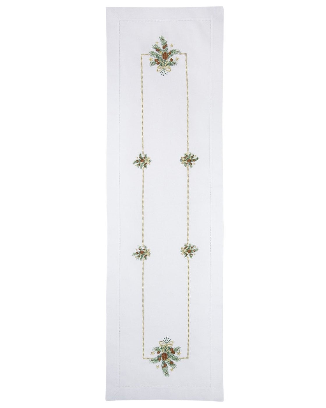 Pine Clusters Gilded Runner