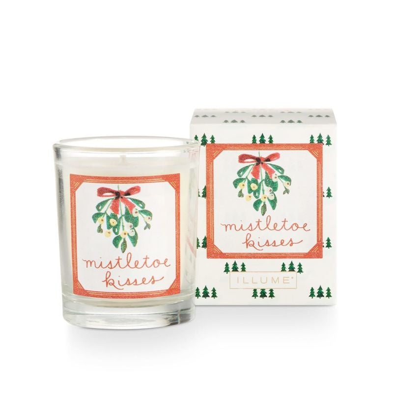 Mistletoe Kisses Boxed Votive