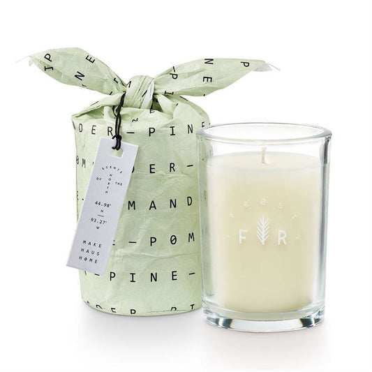 Pomander Bagged Glass Candle