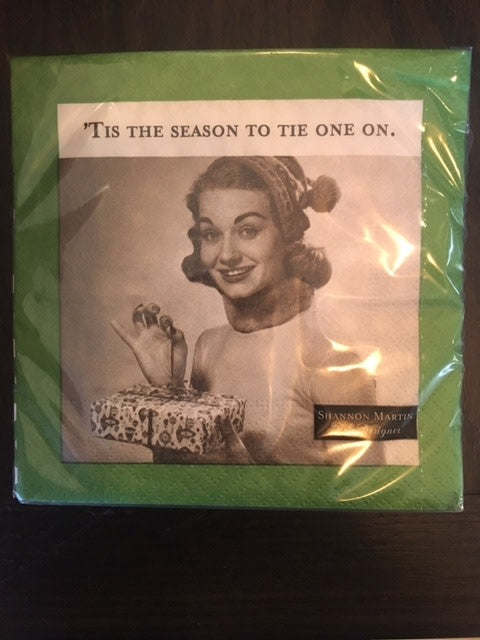 Tie one on Napkin Pack
