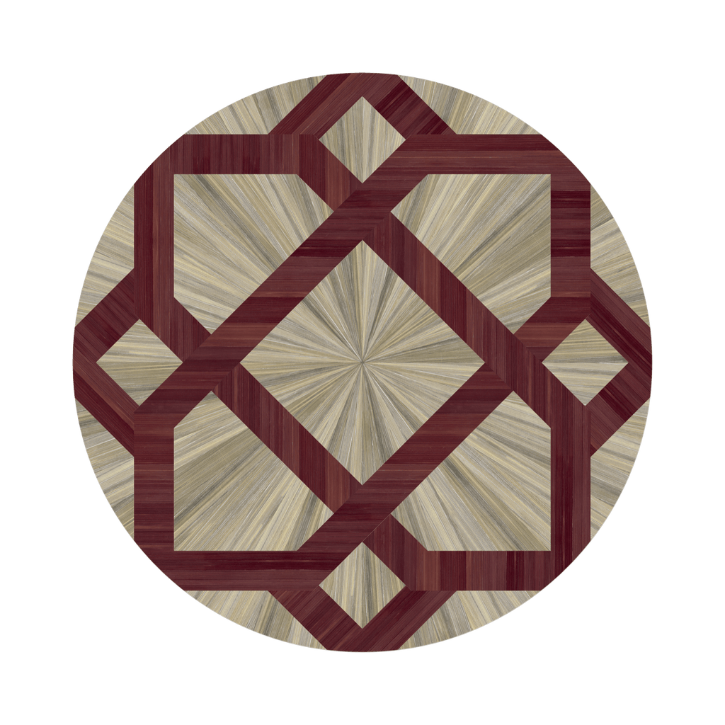 Marrakesh Round Tablemat Prune