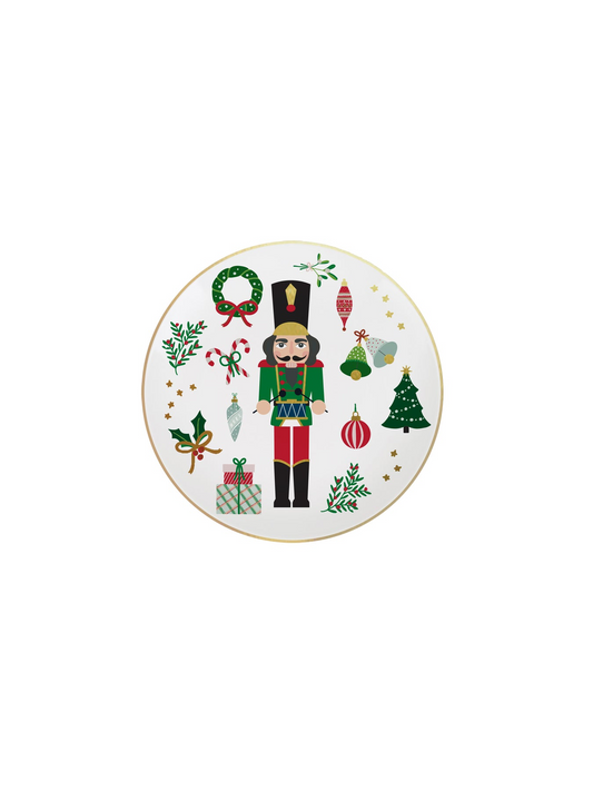 Appetizer Plate Nutcracker Drummer
