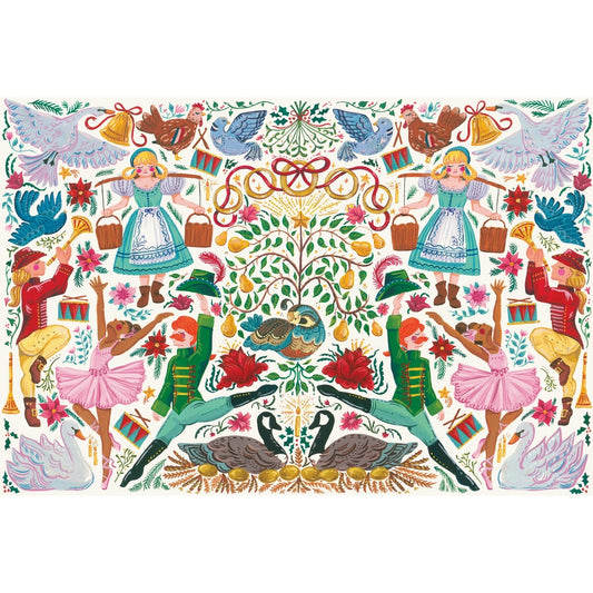 12 Days of Christmas Placemats - 24 sheets