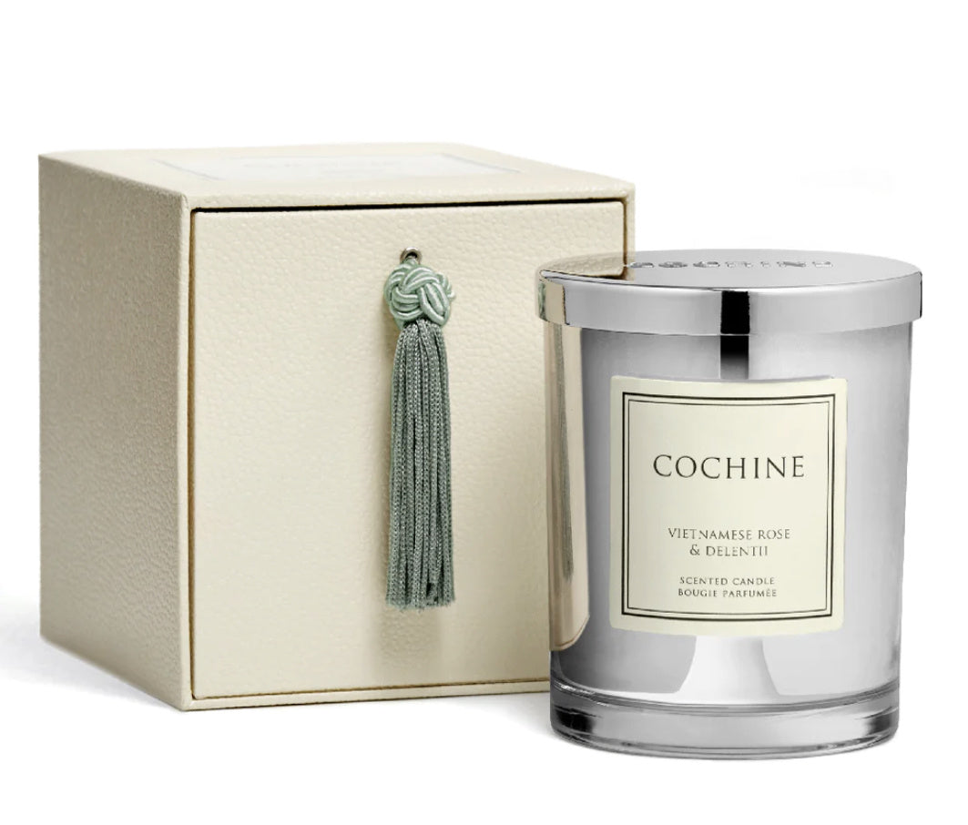 Cochine Scented Candle Vietnamese Rose & Delentii