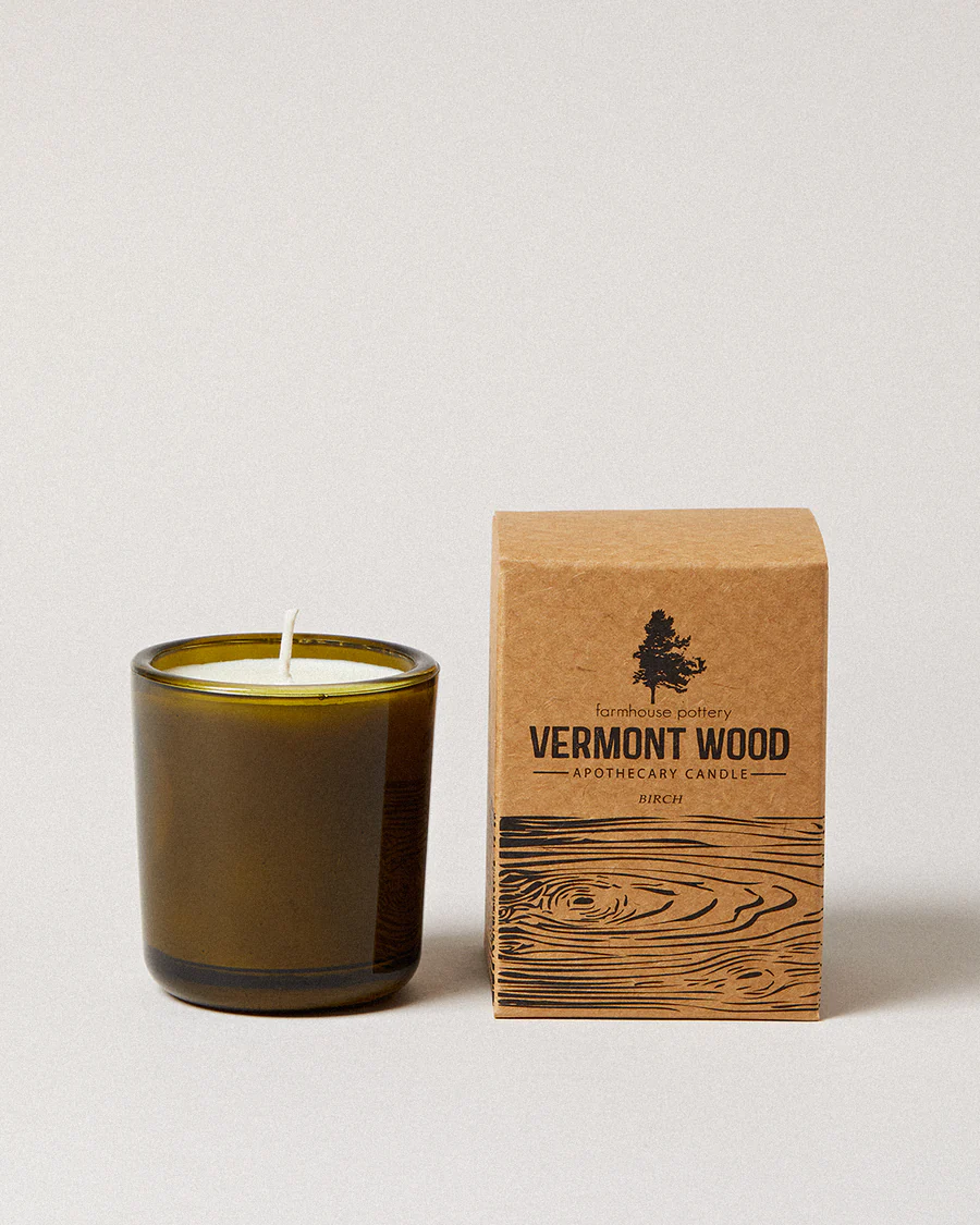 Vermont Wood Birch Candle