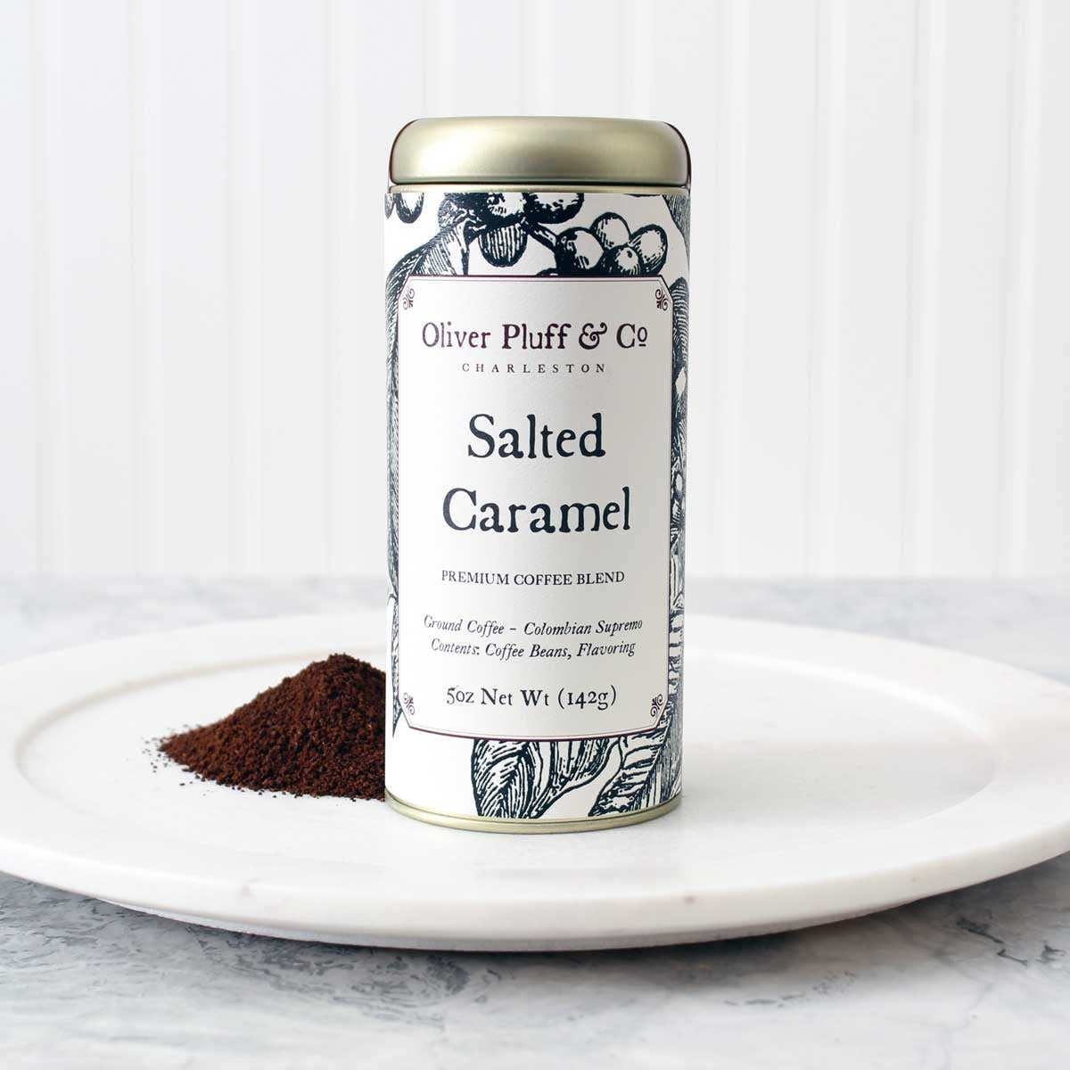 Salted Caramel Ground Coffee - Signature Coffee Tin
