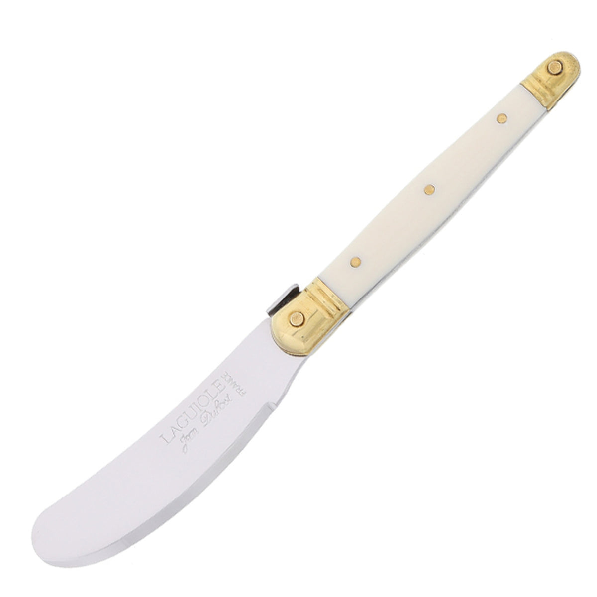 Mini Spreader Brass with Ivory