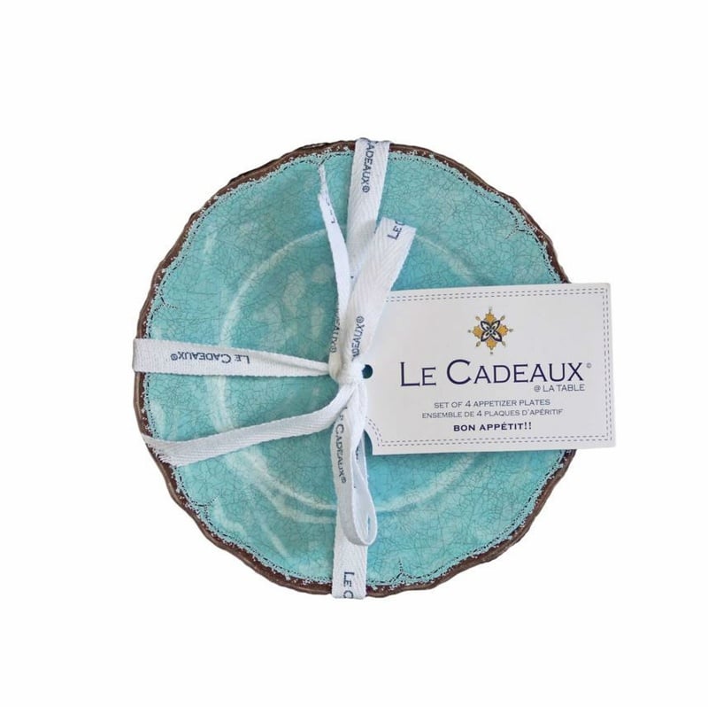 Antiqua Turquoise Appetizer plates