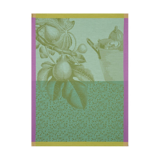 Fruits Du Verger Green Tea Towel