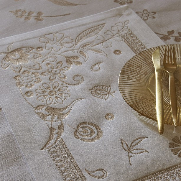 Haute Couture Gold Placemat
