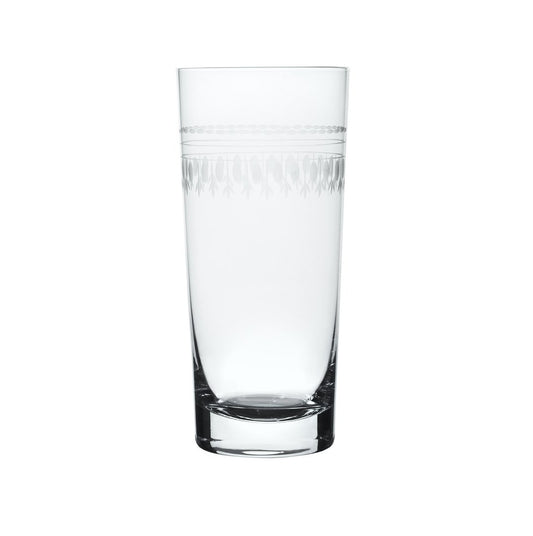 High Ball Glass Oval Design