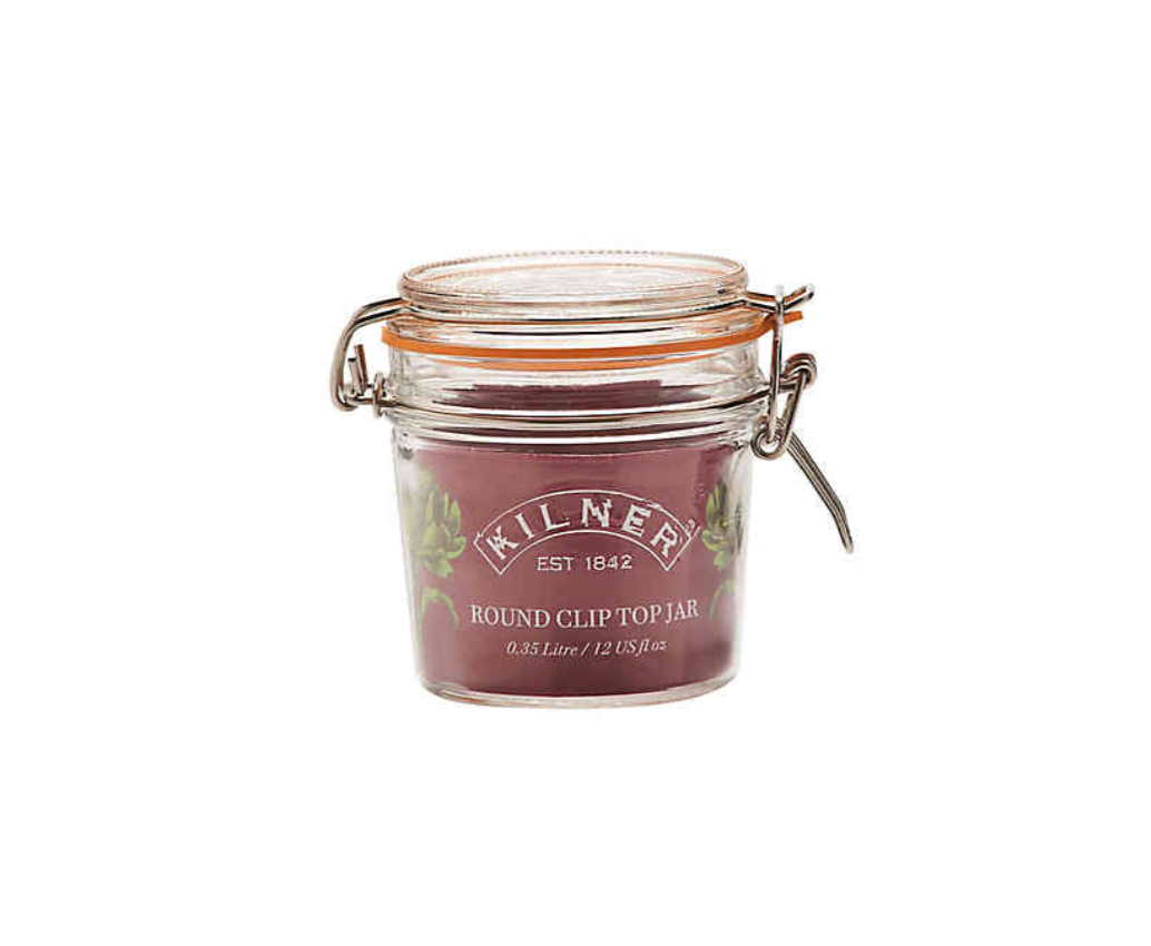 Clip Top Round Jar 12 fl oz