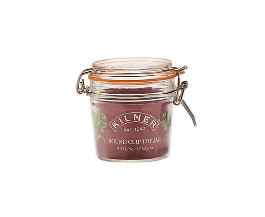 Clip Top Round Jar 12 fl oz