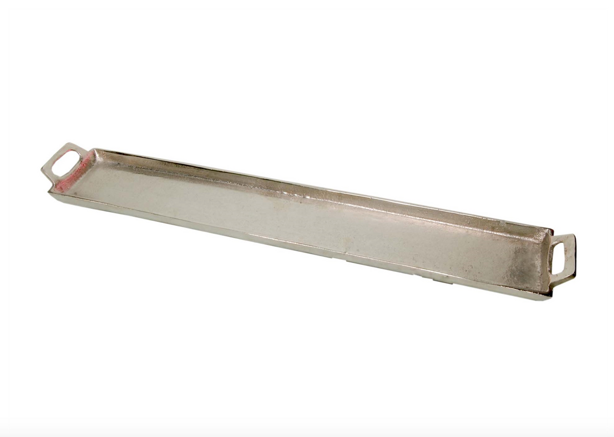 Alum Tray with Handles 5x30"- Raw Aluminum