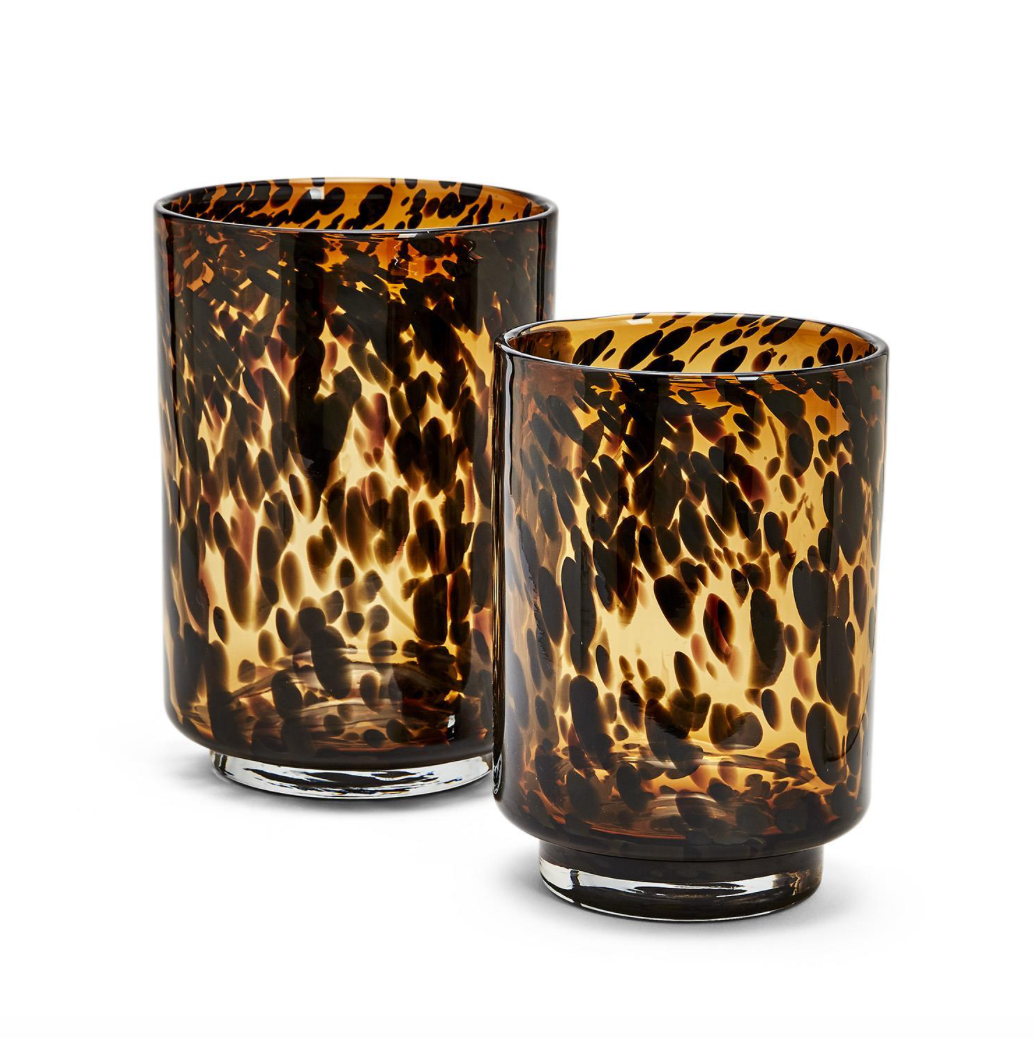 Set of 2 Tortoise Candle Holder