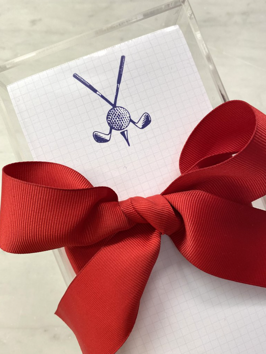 Buck Graph Golf Notepad