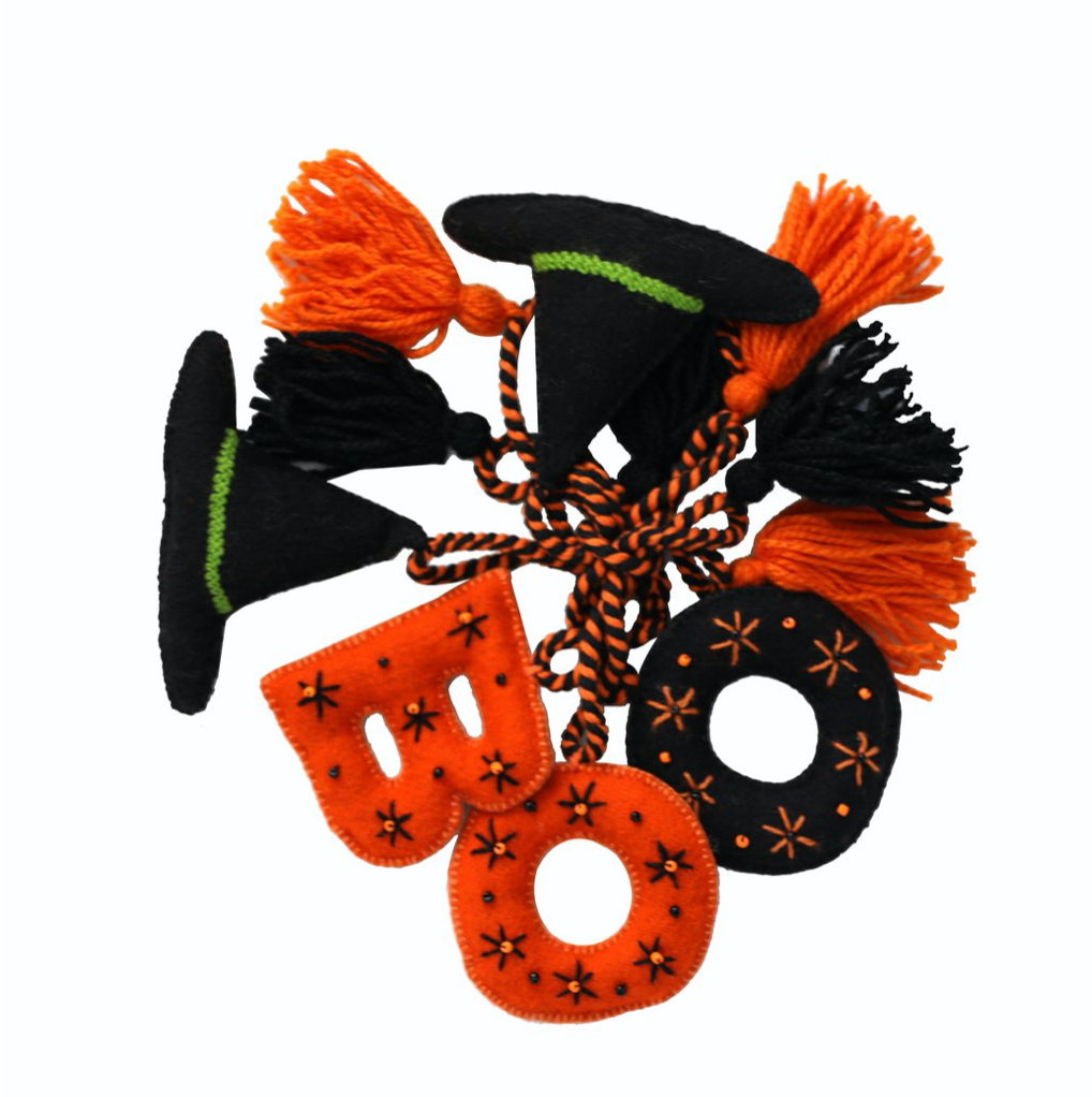 Boo Halloween Garland