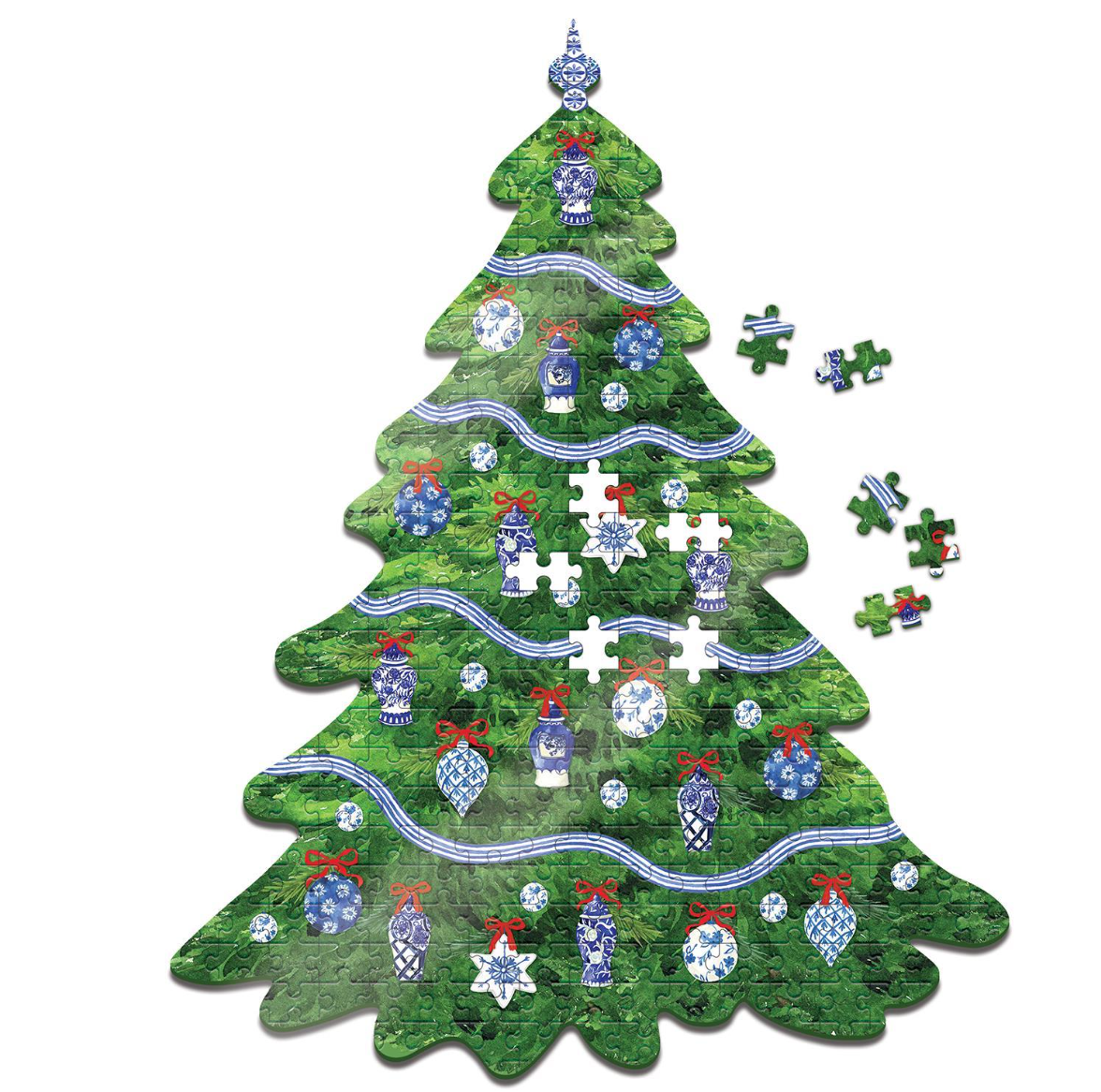 Tree Shape Pc Jigsaw Puzzle