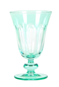 Rialto Glass Tulip Menthe (Light Green)
