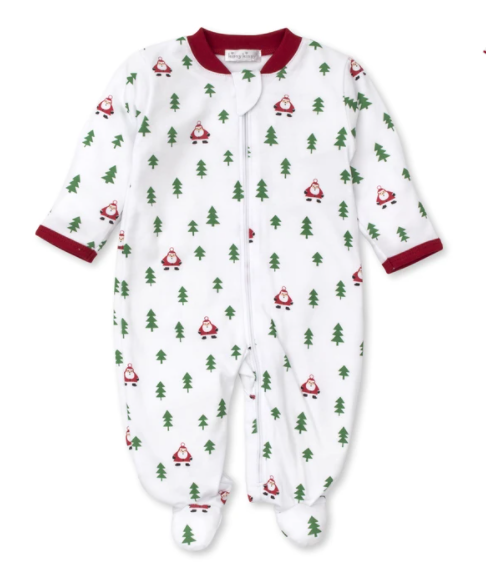 PJs Christmas C-Footie  0-3 Month