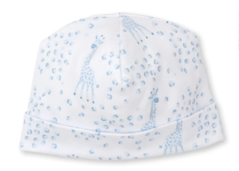 Speckled Giraffe Hat Light Blue Small