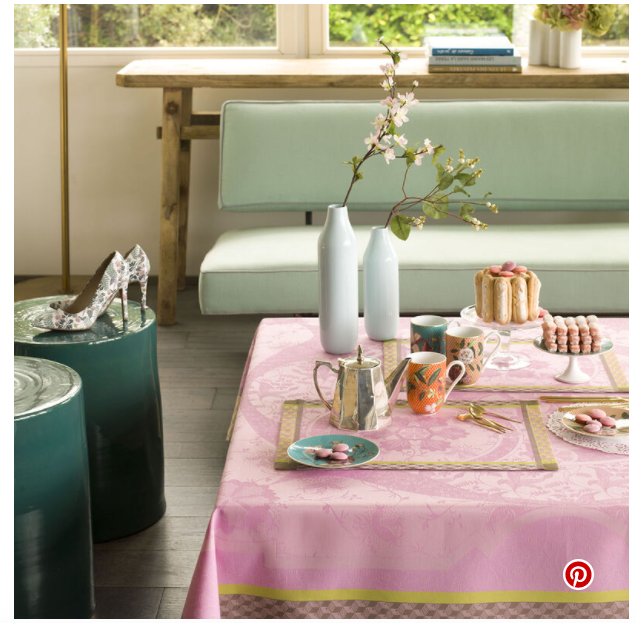 Tablecloth Duchesse Narcissus - 69x98