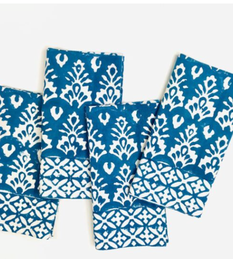 Pacific & Rose Luka Blue Napkin