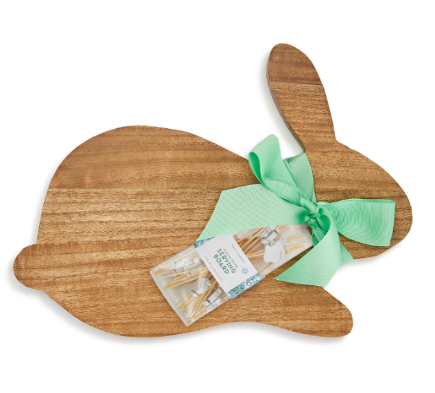 Bunny Serving Board w/20 Bunny Picks