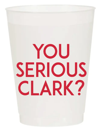 You Serious Clark Christmas Cup - Set of 10