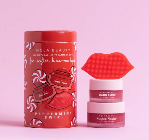 Peppermint Swirl Lip Care Holiday Gift Set