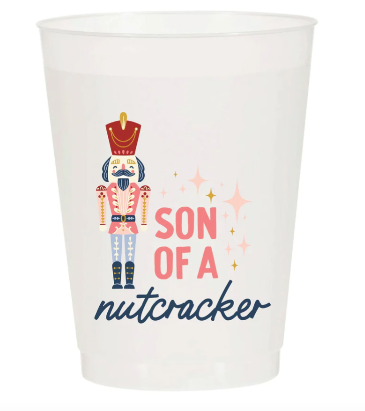 Son of a Nutcracker Vintage - Reusable Christmas Cup