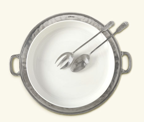 Convivio Round Serving Platter w/handles