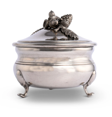 Pewter Acorn Sauce Bowl