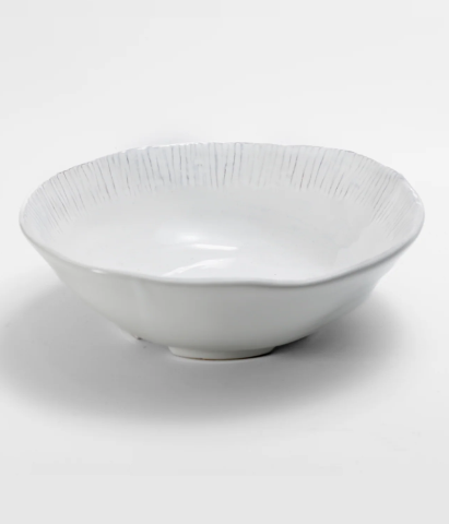 Graffito Large Bowl - White