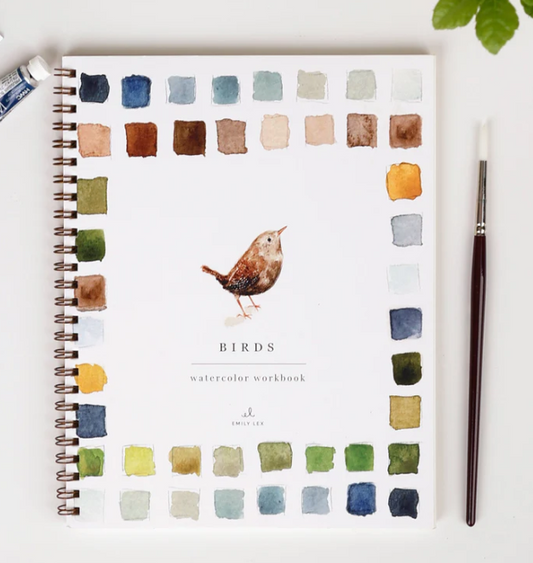 Birds Watercolor Workbook