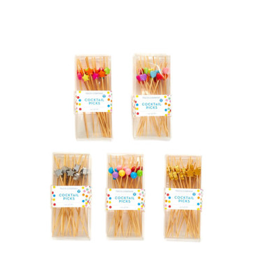 Let's Party 20 Pc Cocktail Picks in Gift Box