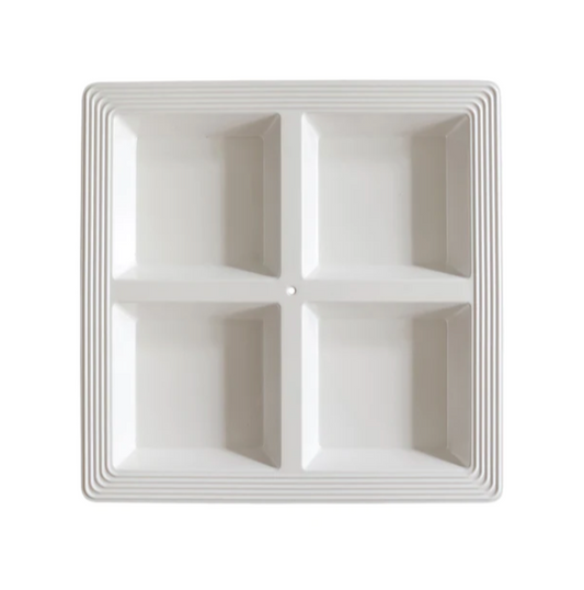 Sectional Square Server-Pinstripes