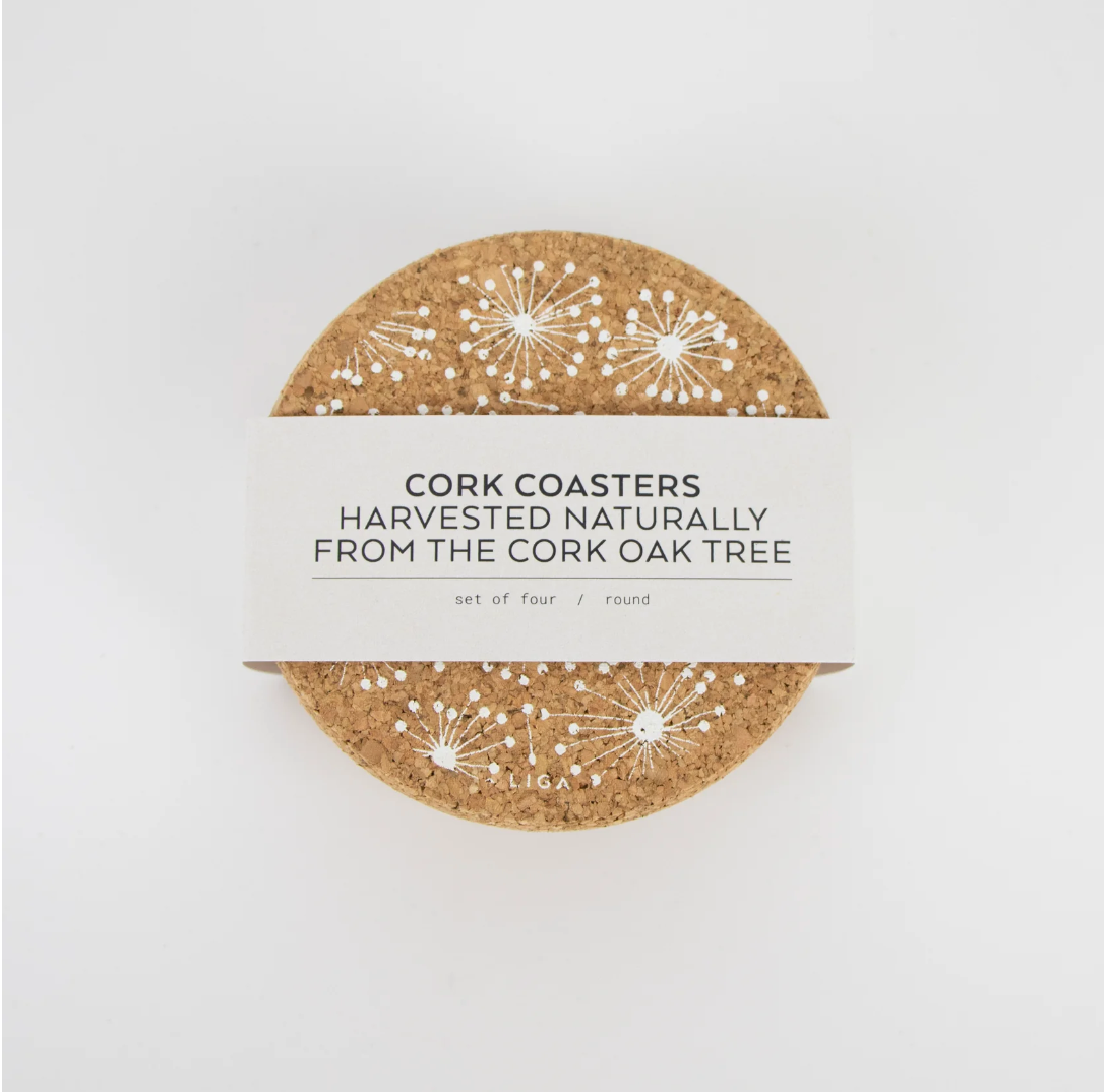 Cork Coaster Dandelion