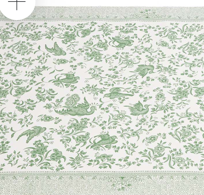 Green Regal Peacock Runner - 20" x 25