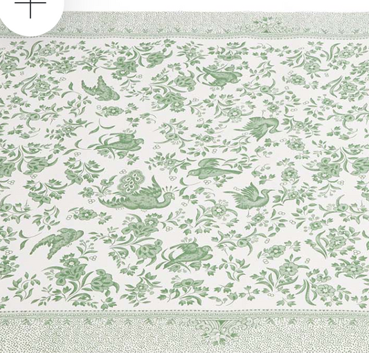 Green Regal Peacock Runner - 20" x 25