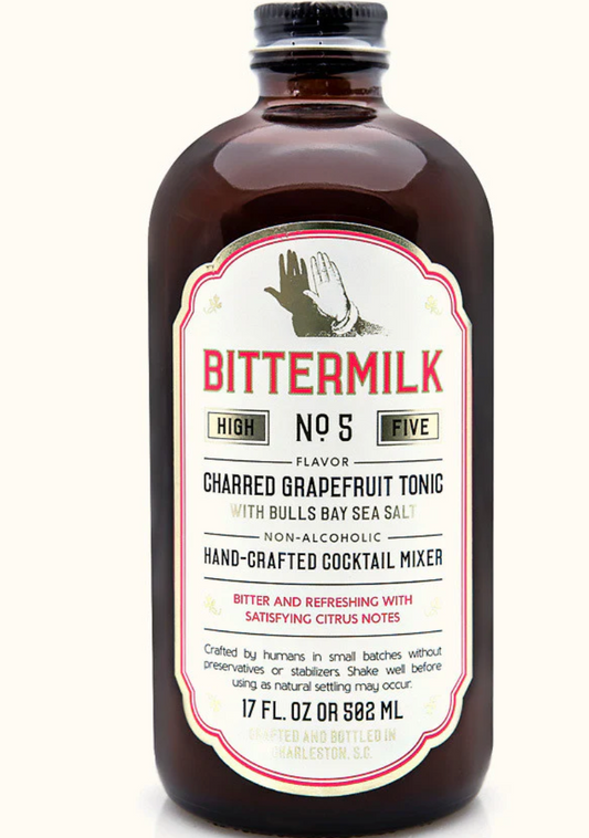 Bittermilk #5 Charred Grapefruit Tonic with Sea Salt