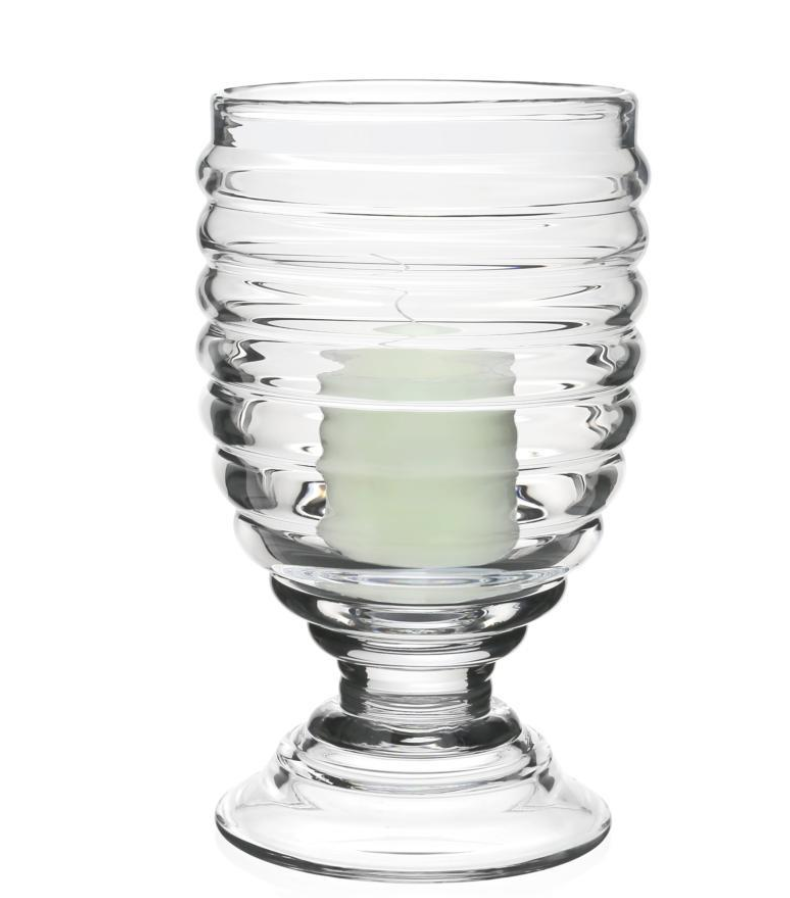 Footed Hurricane + Candle Ripples