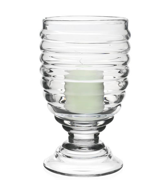 Footed Hurricane + Candle Ripples